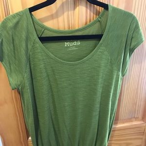 Blouse with elastic on the bottom